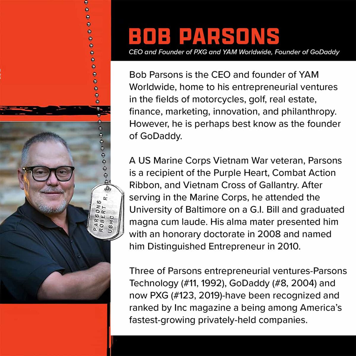 Fire in the Hole! by GoDaddy & PXG Founder Bob Parsons 