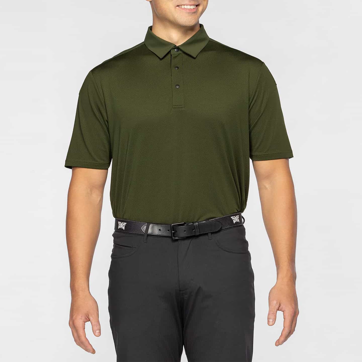 Men's Comfort Fit Broken Panel Polo 