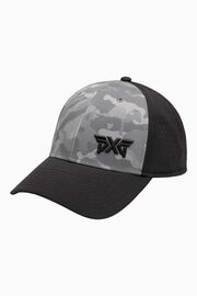 Fairway Camo Faceted Minimalist 6 Panel Structured Cap 