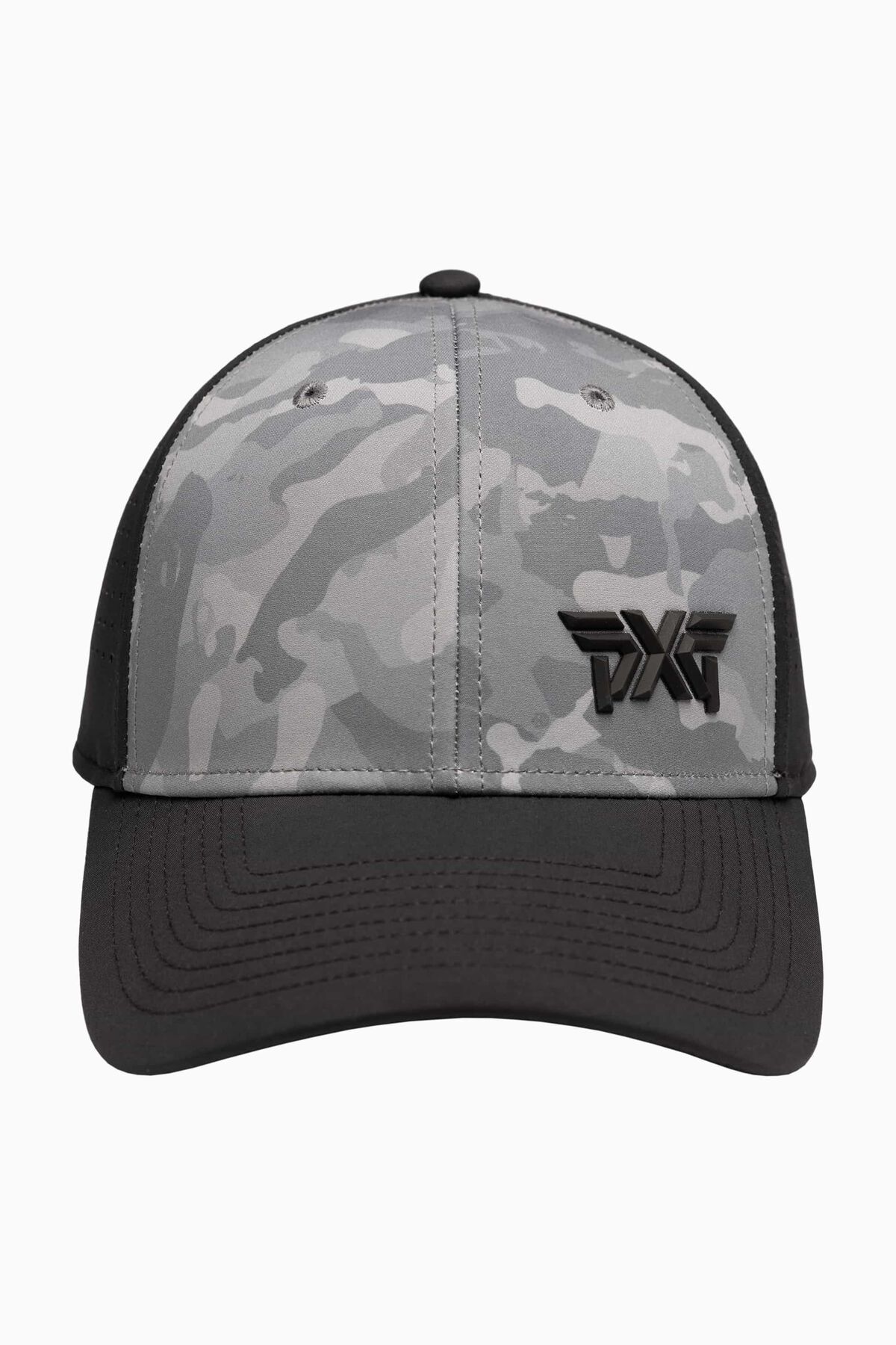 Fairway Camo Faceted Minimalist 6 Panel Structured Cap 