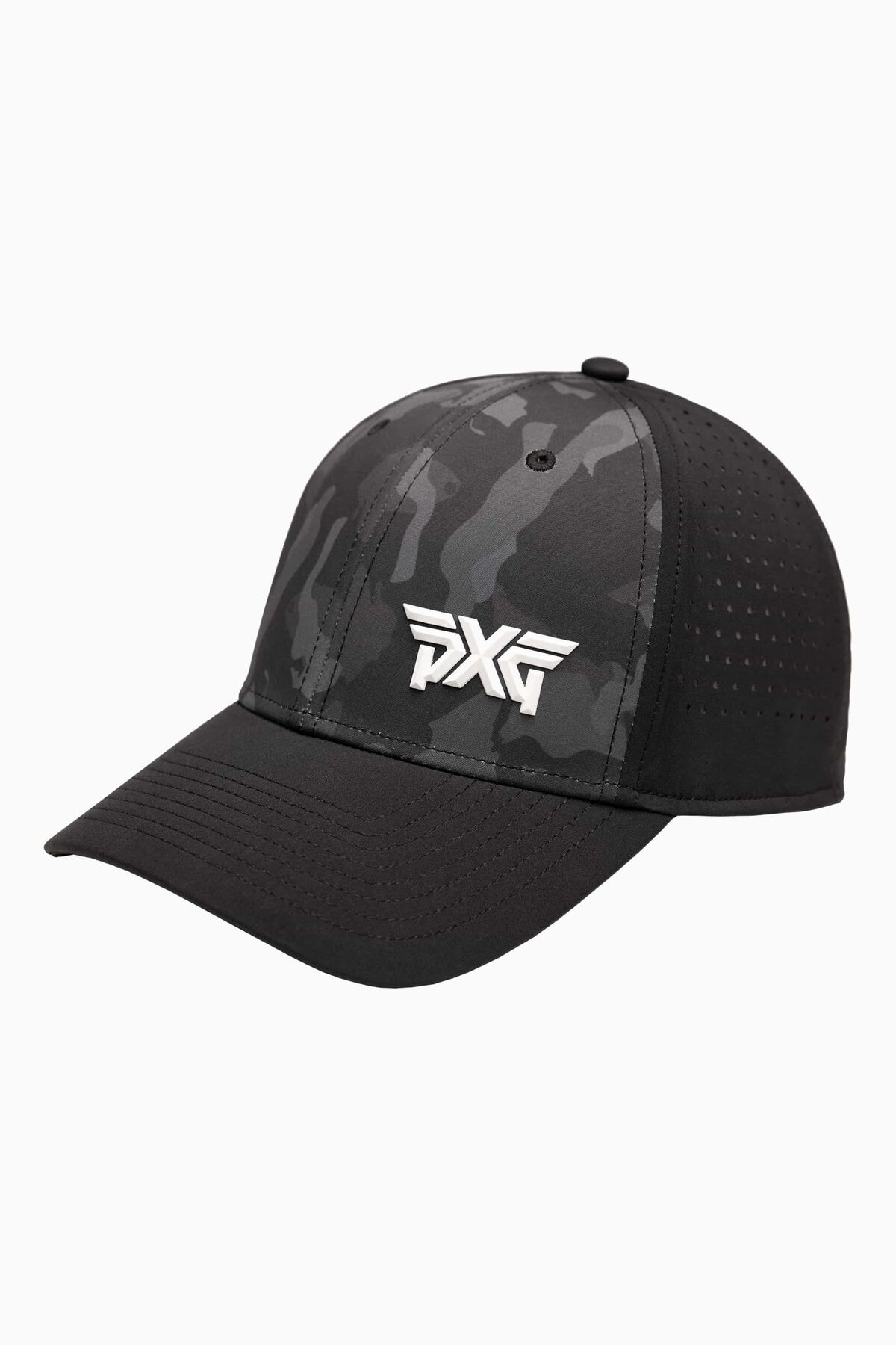 Fairway Camo Faceted Minimalist 6 Panel Structured Cap 