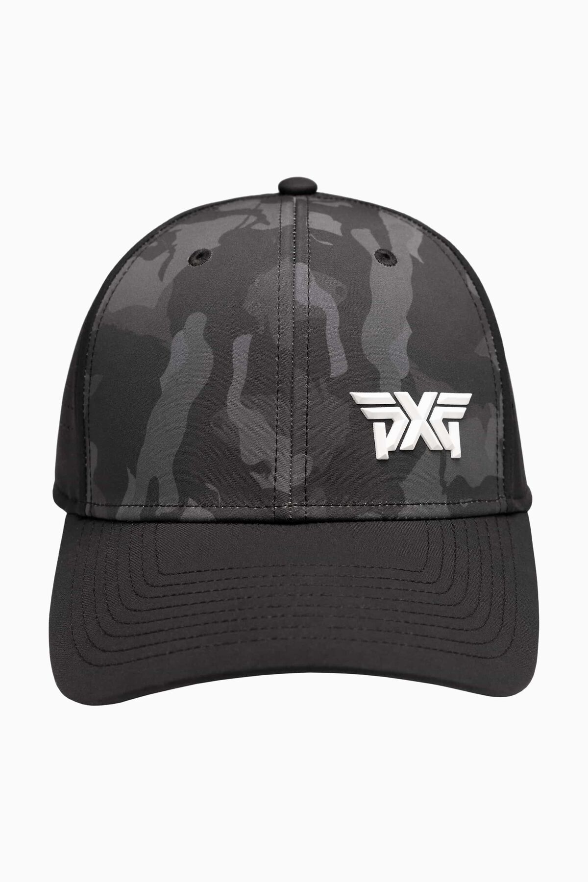 Fairway Camo Faceted Minimalist 6 Panel Structured Cap 