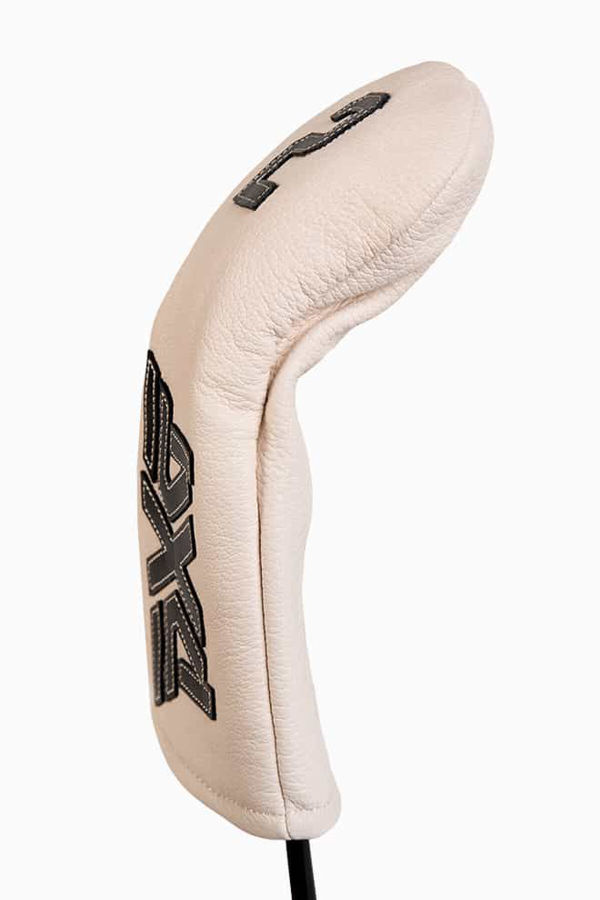 Lifted Leather Cream Fairway Wood Headcover 