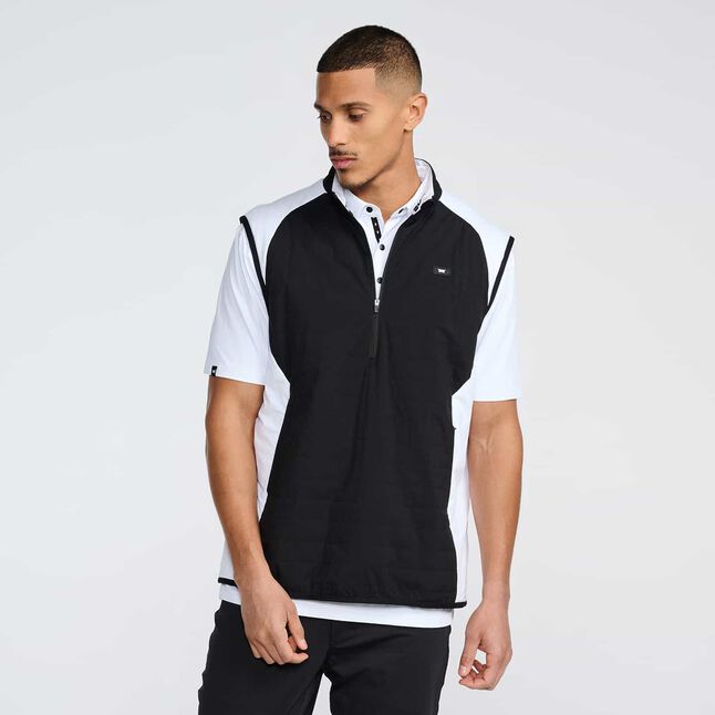 1/2 ZIP HYBRID VEST