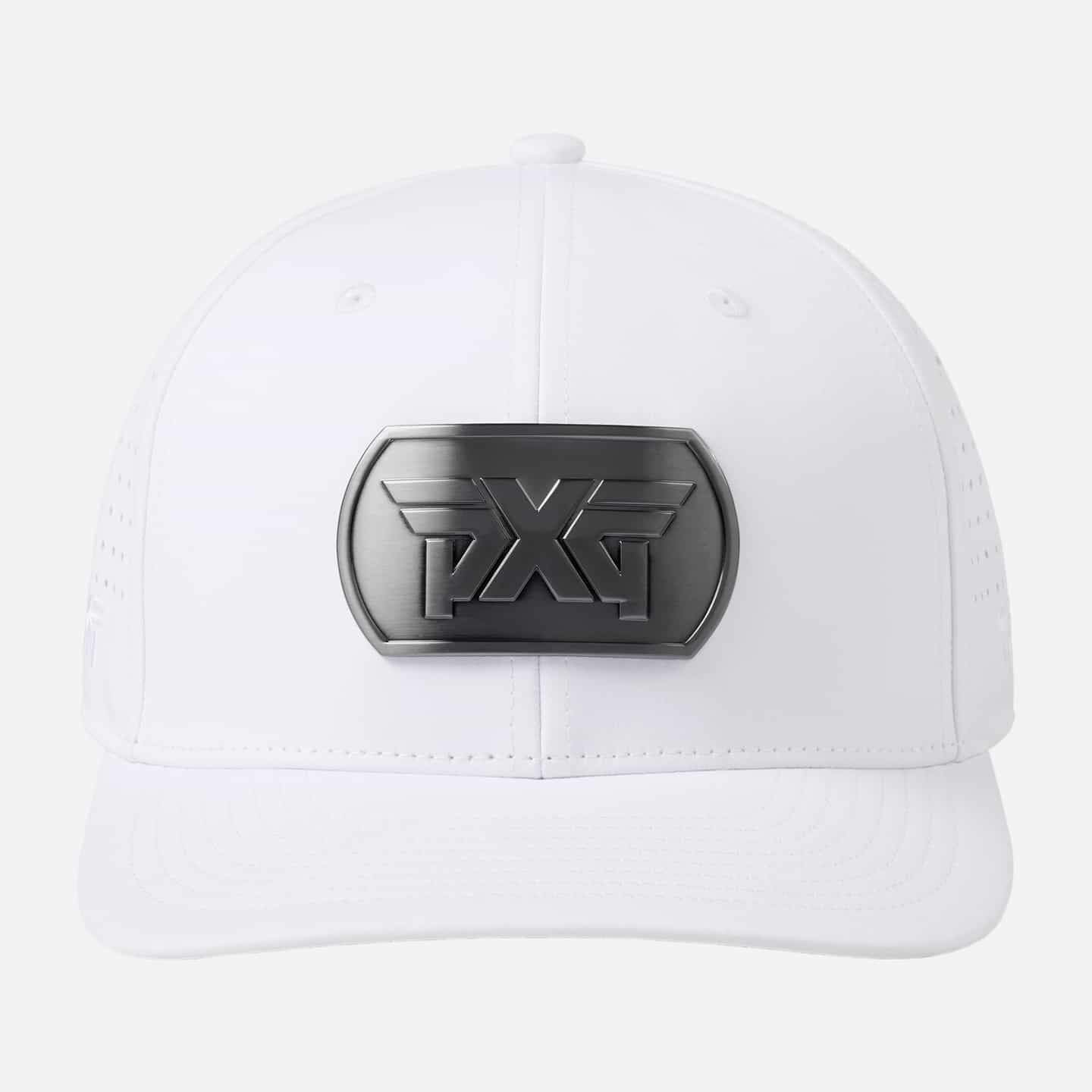 6 PANEL DOG TAG STRUCTURED LOW CROWN SNAPBACK 