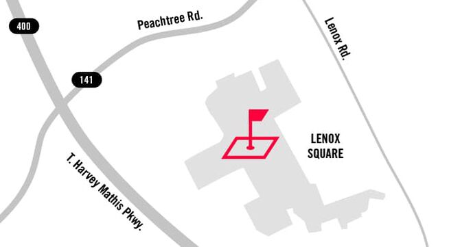 Atlanta PXG Location Map