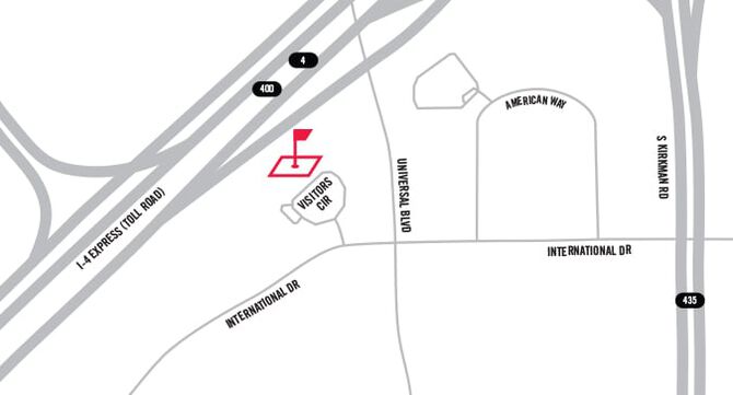 Orlando PXG Location Map