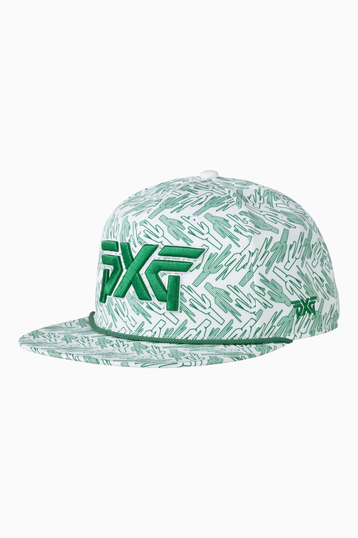 Sharp Cactus 6 Panel Structured Cap Flat Bill 