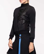 Asymmetric Full-Zip Hybrid Jacket 