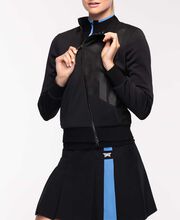 Asymmetric Full-Zip Hybrid Jacket 